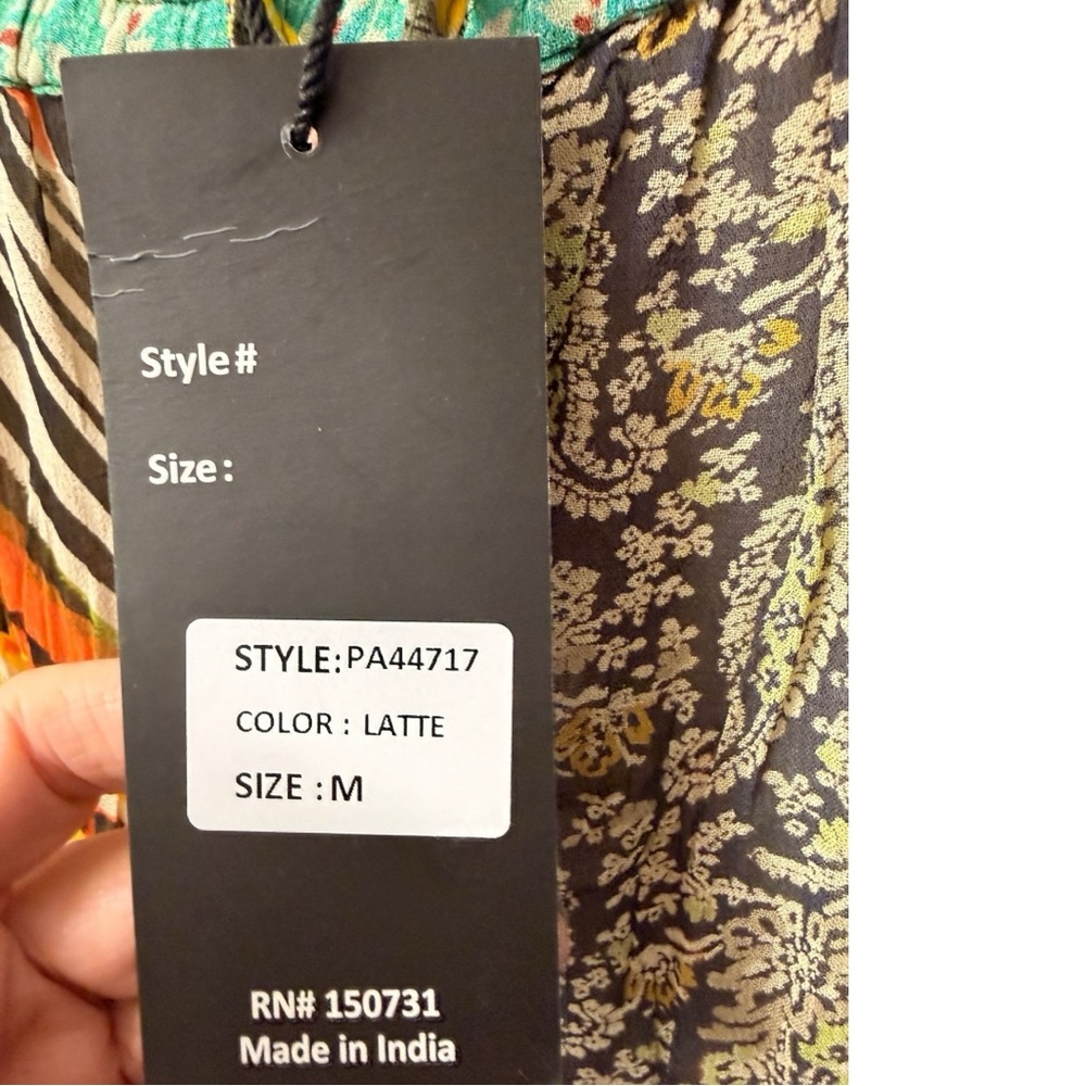 Young Threads Women's Patchwork Wide Leg Pants - … - image 9